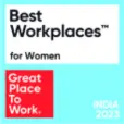 Best Place to Work fow women badge